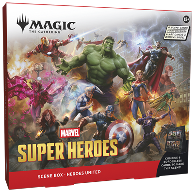 MTG - Marvel Super Heroes "Hero United" Scene Box - EN