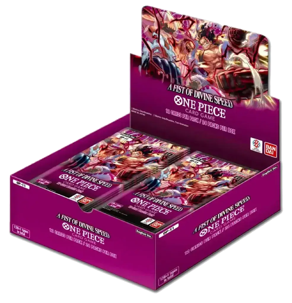 One Piece Card Game: OP11 - A Fist of Divine Speed - Booster Display (24) - EN