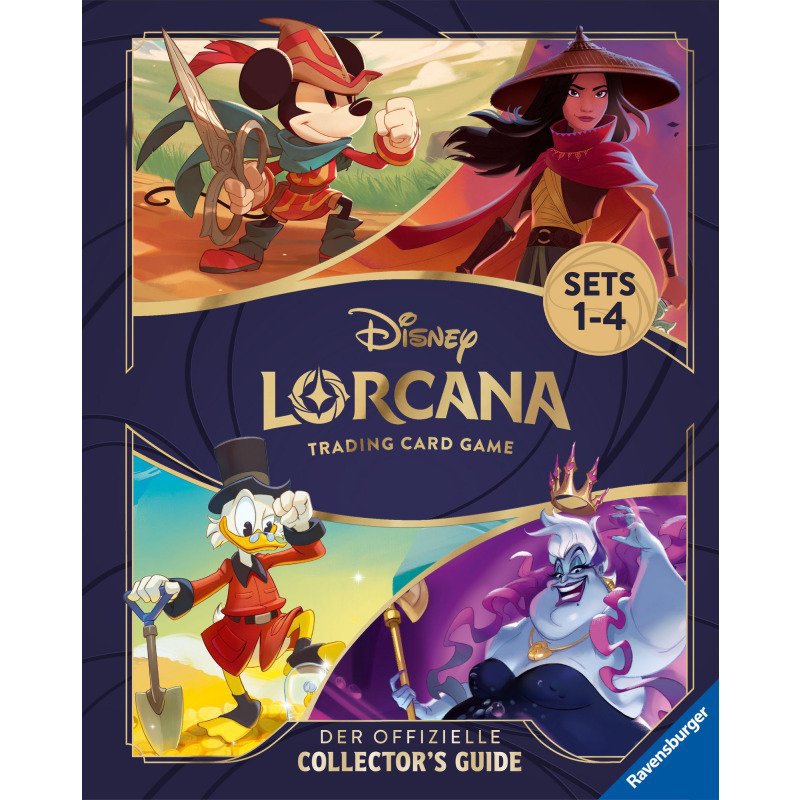 Disney Lorcana - Der offifzielle Collector's Guide: Sets 1-4 - DE