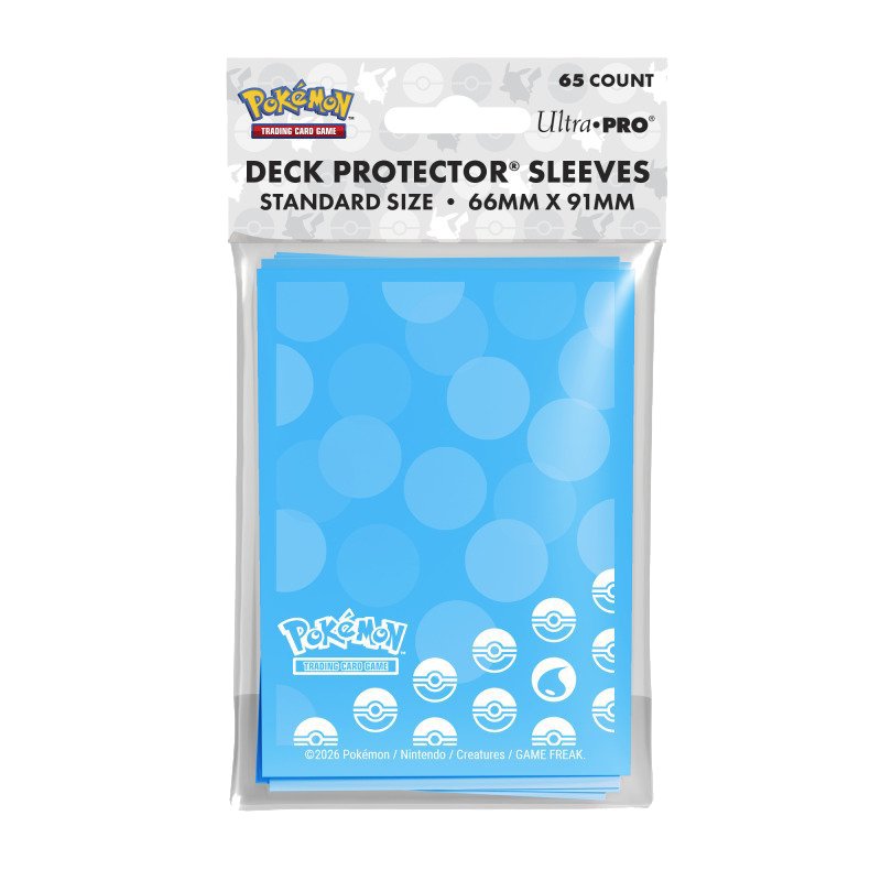 Ultra Pro - Pokémon - Deck Protector Sleeves: Wasser-Energie (65 Sleeves)