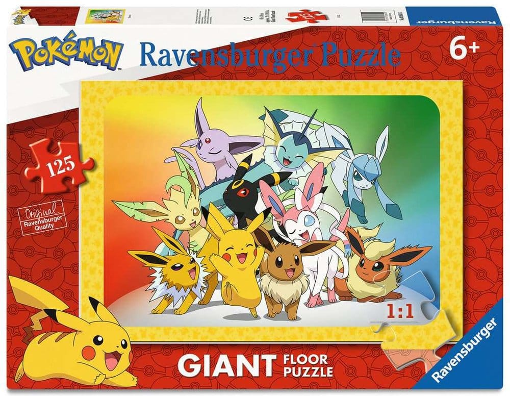 Pokémon - Ravensburger Puzzle Giant Floor - 125 Teile GIANT
