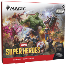 MTG - Marvel Super Heroes "Hero United" Scene Box - EN