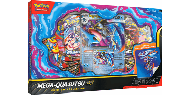 Pokemon: Mega-Quajutsu EX Kollektion - Wachsendes Chaos - DE