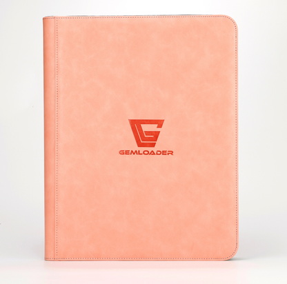 Gemloader Premium Toploader Binder 216 Pockets Pink