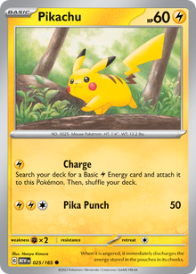 Pikachu 151 25/165
