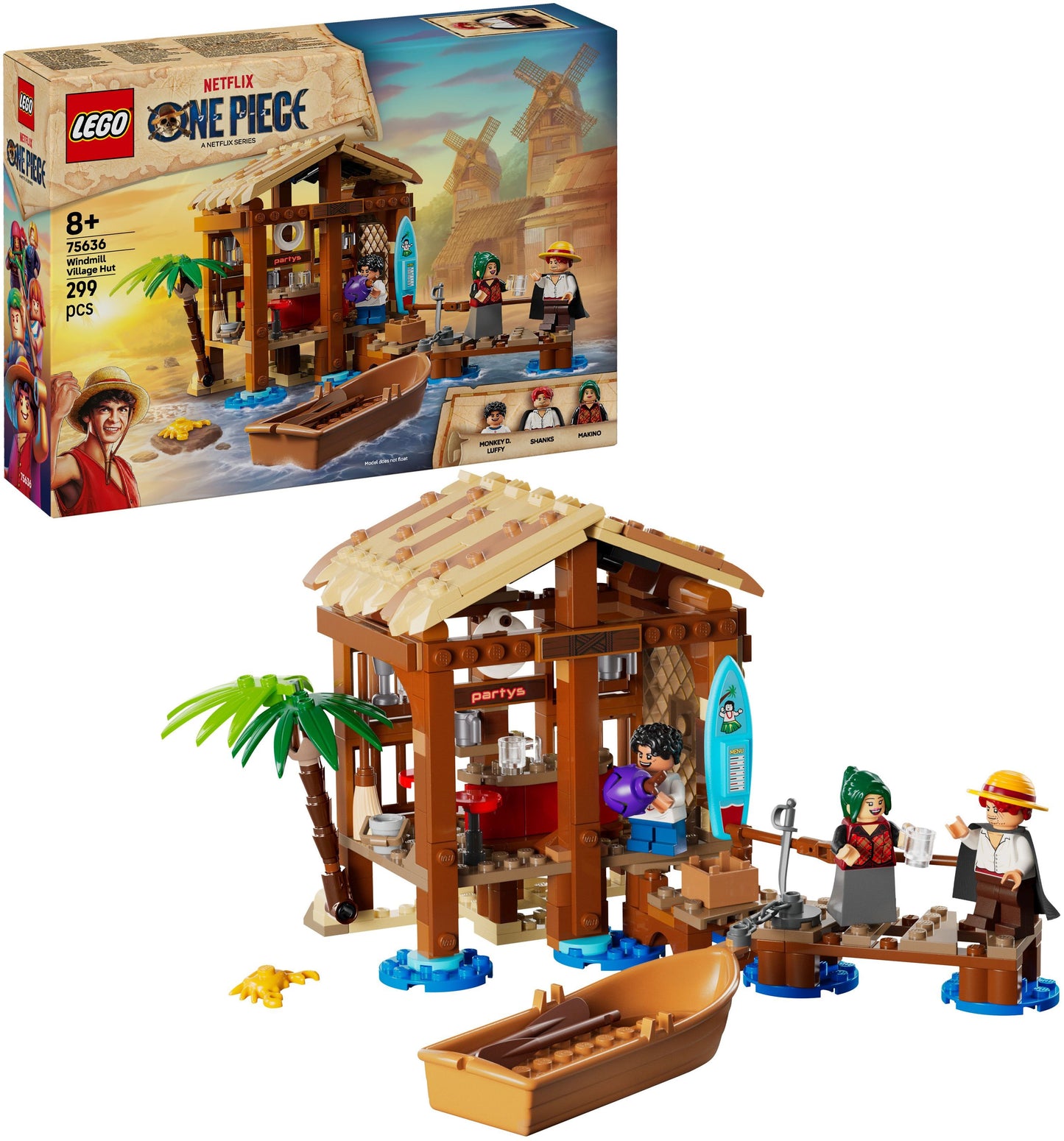 LEGO® - One Piece - 75636 Hütte im Windmühlendorf