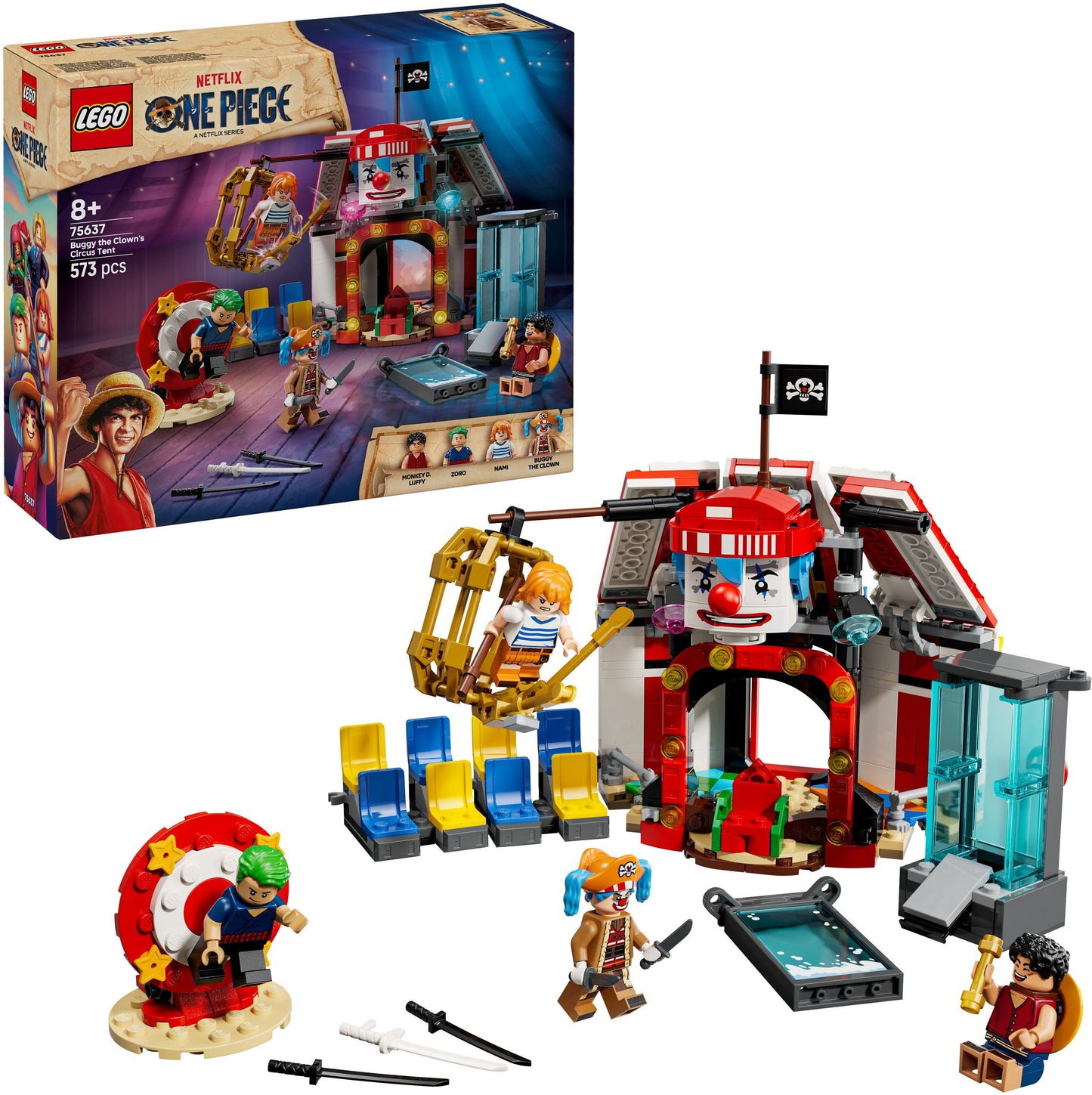 LEGO® - One Piece - 75637 Zirkuszelt von Buggy dem Clown
