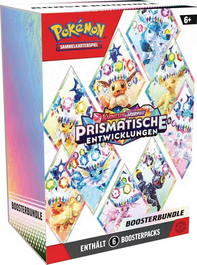 Pokémon - Karmesin & Purpur - Prismatische Entwicklung - Booster Bundle - DE