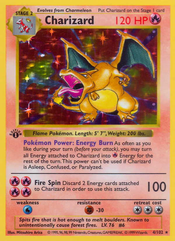Charizard Base Set 4/102