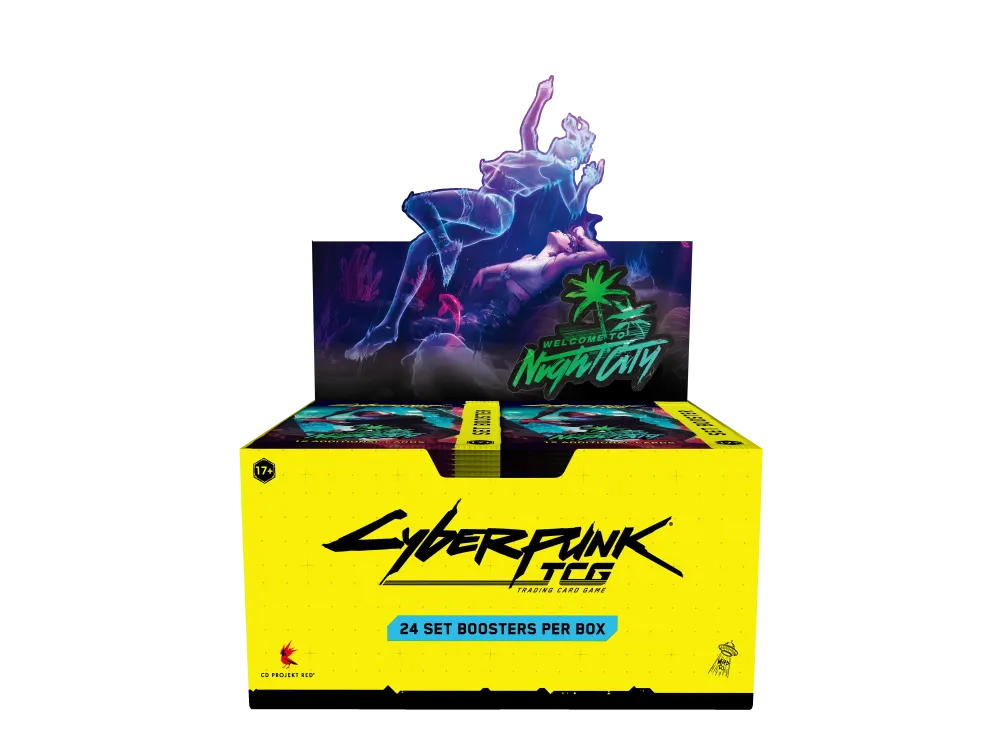 Cyberpunk - Welcome to Night City Booster Display (24) - EN