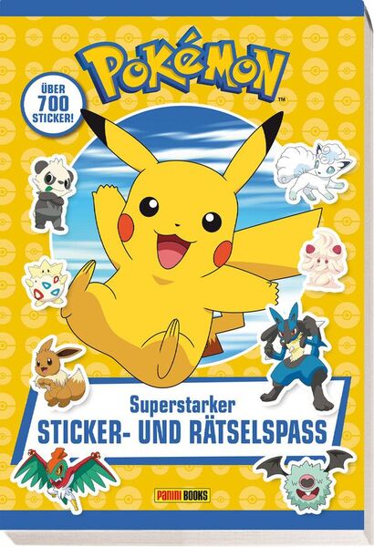 Pokémon - Panini - Sticker- und Rätselspaß