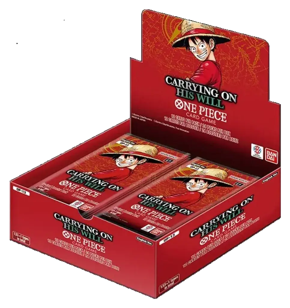 One Piece Card Game: OP13 - Carrying on his will - Booster Display (24) - EN