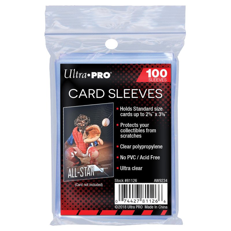 Ultra Pro - 2-1/2" x 3-1/2" Penny Sleeves (100 Sleeves)
