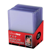 Ultra Pro - 3"x4" Clear Regular Toploader (25 Stk)