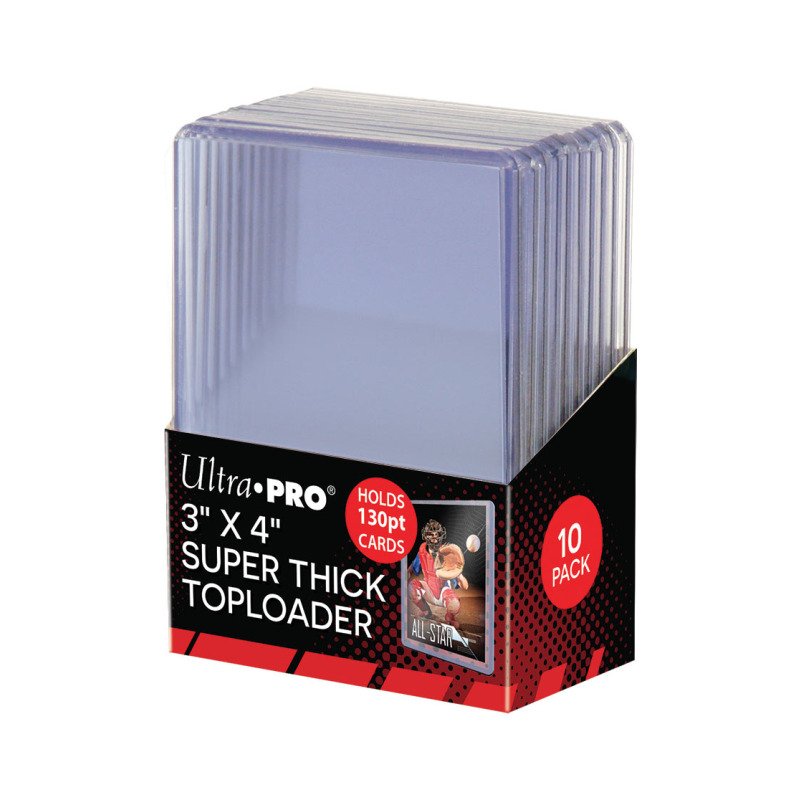 Ultra Pro - 3"x4" Super Thick Toploader 130PT (10 Stk)