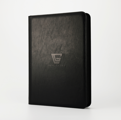 Gemloader Premium 16-Pocket Binder 1024 Pockets Black