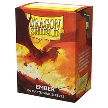 Dragon Shield - Standard Dual Sleeves: Ember [Matte] (100 Sleeves)