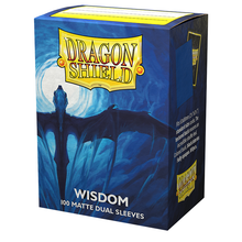 Dragon Shield - Standard Dual Sleeves: Wisdom [Matte] (100 Sleeves)