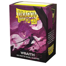 Dragon Shield - Standard Dual Sleeves: Wraith [Matte] (100 Sleeves)