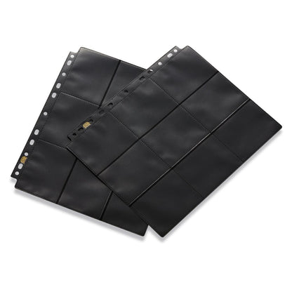 Dragon Shield - Binder Pages - 18 Pockets - Black - 50 Stk