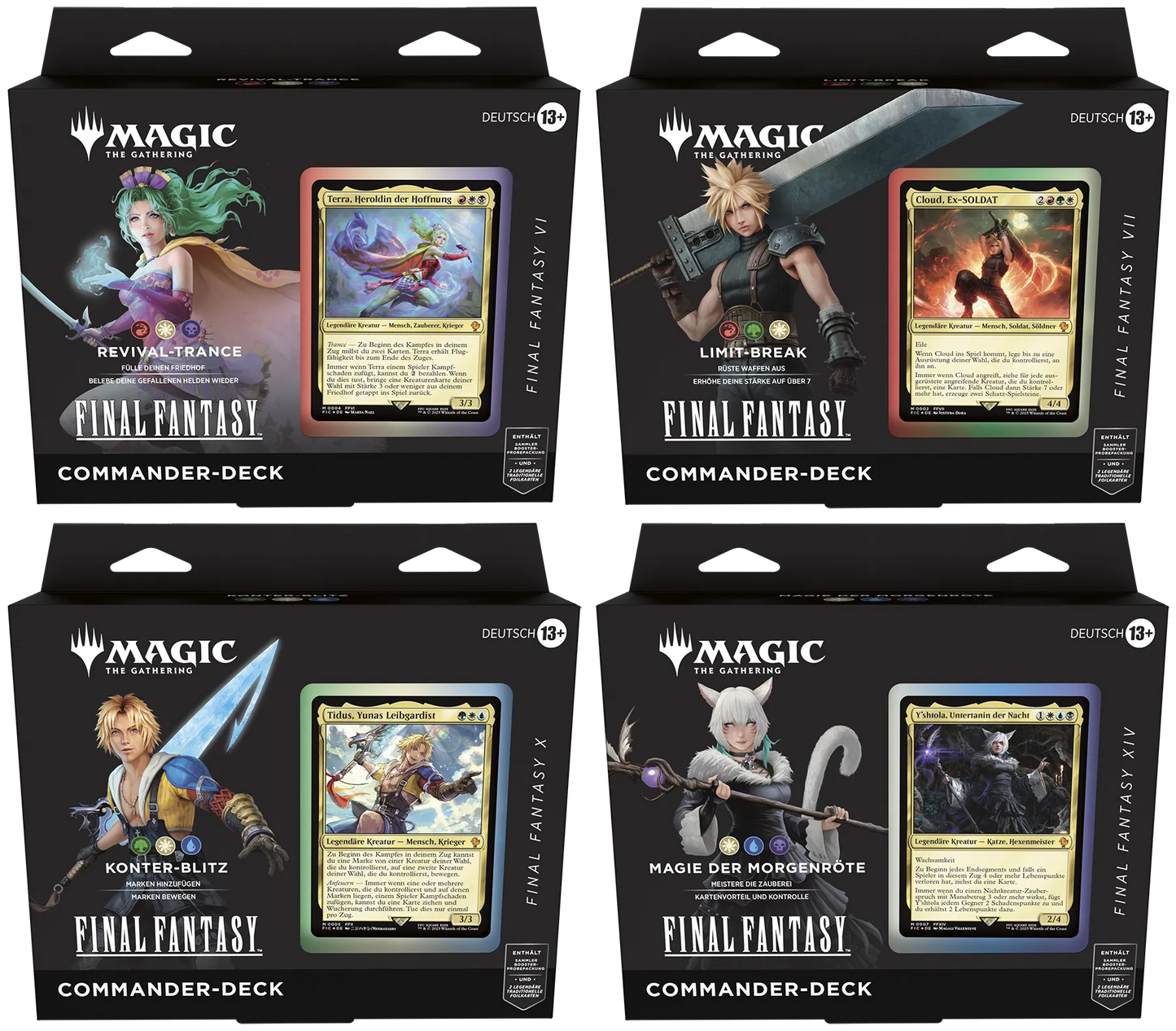 MTG - Final Fantasy Commander Deck - DE