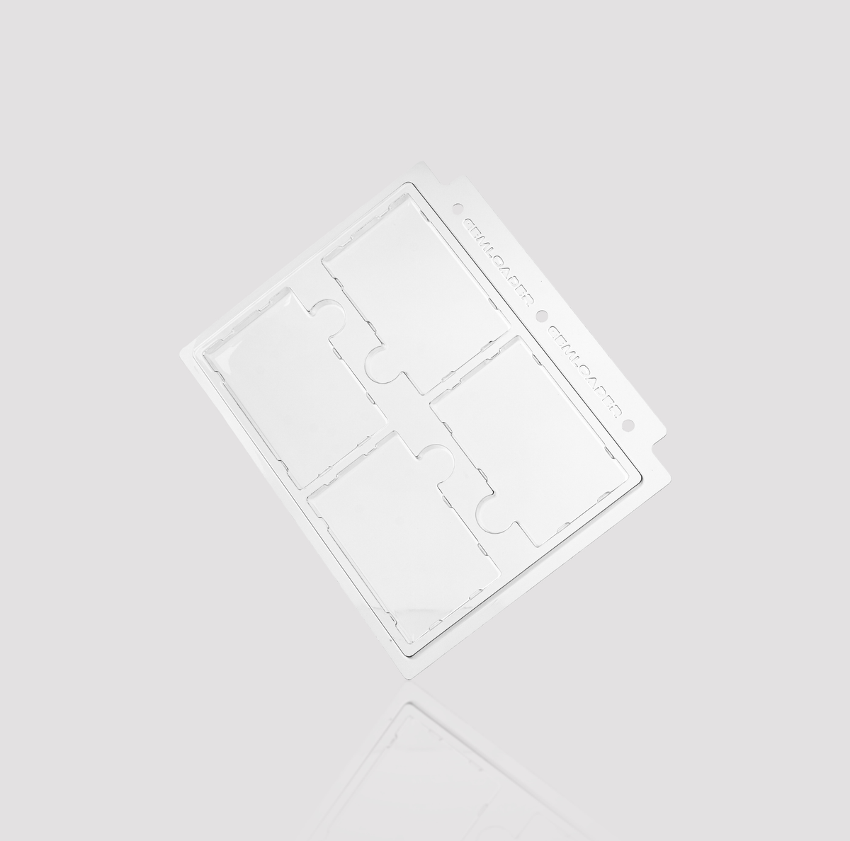 Gemloader Graded Card Binder Seite mit 4 Slots