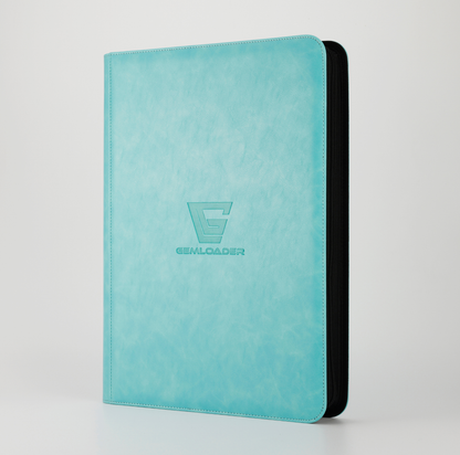 Gemloader Premium 16-Pocket Binder 1024 Pockets Tiffany Blue