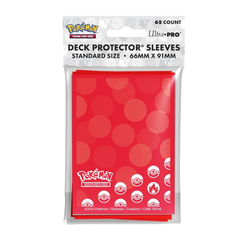 Ultra Pro - Pokémon - Deck Protector Sleeves: Feuer-Energie (65 Sleeves)