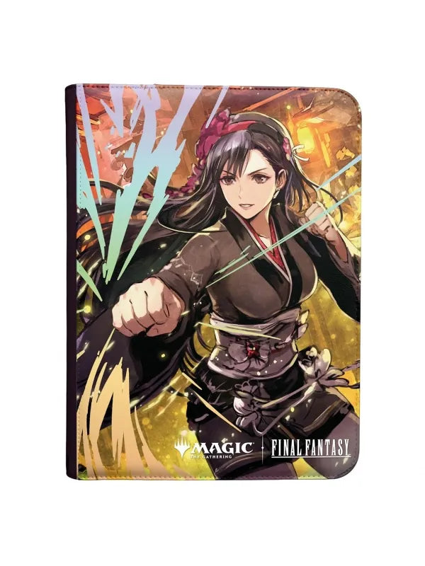 Ultra Pro - 9-Pocket Portfolio - MTG × Final Fantasy – Tifa Lockhart