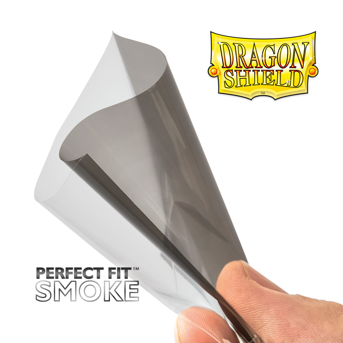 Dragon Shield - Standard Perfect Fit Sleeves: Smoke (100 Sleeves)