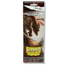 Dragon Shield - Standard Perfect Fit Sleeves: Smoke [Resealable] (100 Sleeves)