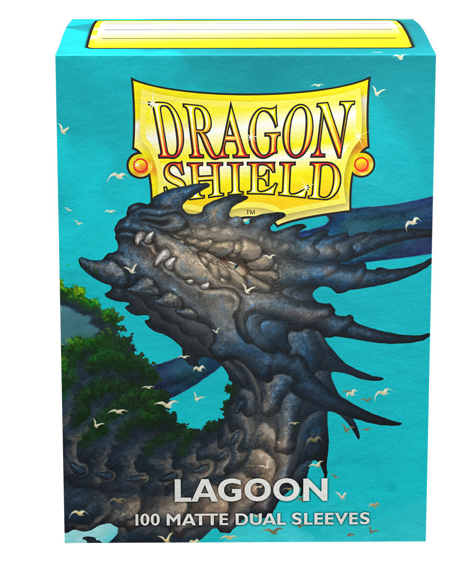 Dragon Shield - Standard Dual Sleeves: Lagoon [Matte] (100 Sleeves)