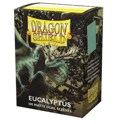 Dragon Shield - Standard Dual Sleeves: Eucalyptus [Matte] (100 Sleeves)