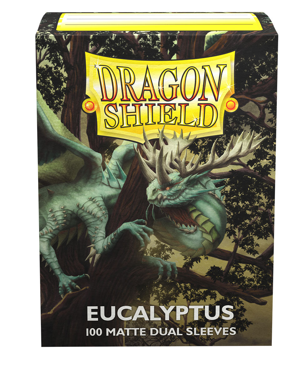 Dragon Shield - Standard Dual Sleeves: Eucalyptus [Matte] (100 Sleeves)