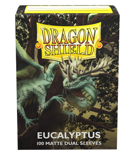 Dragon Shield - Standard Dual Sleeves: Eucalyptus [Matte] (100 Sleeves)