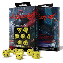 Q Workshop - Cyberpunk Red Danger Zone 7pc RPG Würfelset