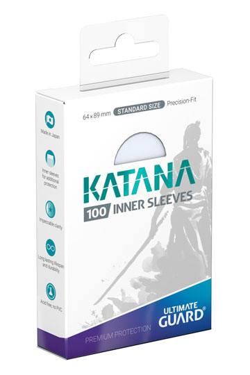 Ultimate Guard - Katana Inner Sleeves - Standard Size (100 Sleeves)