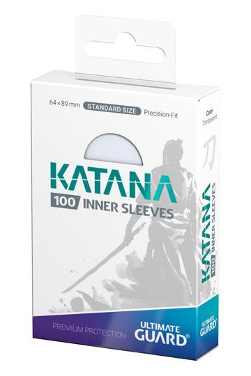 Ultimate Guard - Katana Inner Sleeves - Standard Size (100 Sleeves)