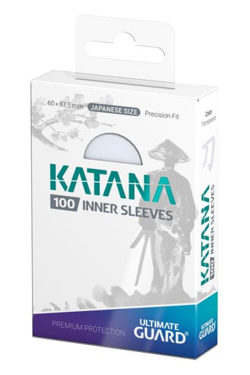 Ultimate Guard - Katana Inner Sleeves - Japanese Size (100 Sleeves)