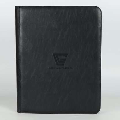 Gemloader Premium Toploader Binder 216 Pockets Black