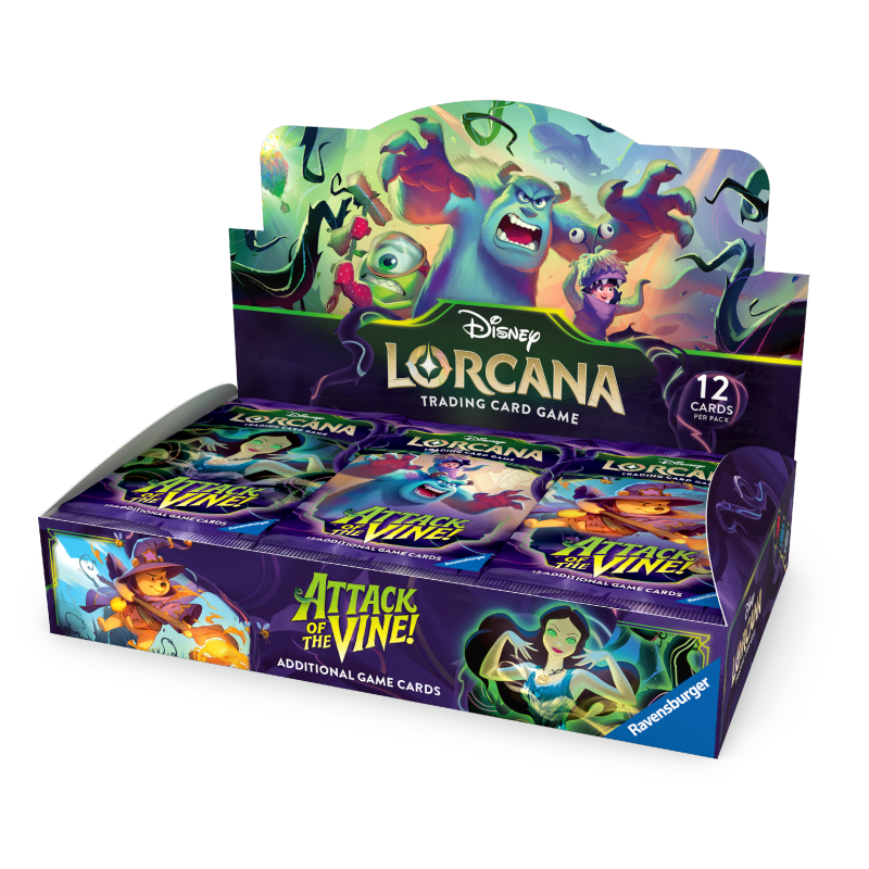 Disney Lorcana - Attack of the Vine! Booster Display (24 boosters) - EN