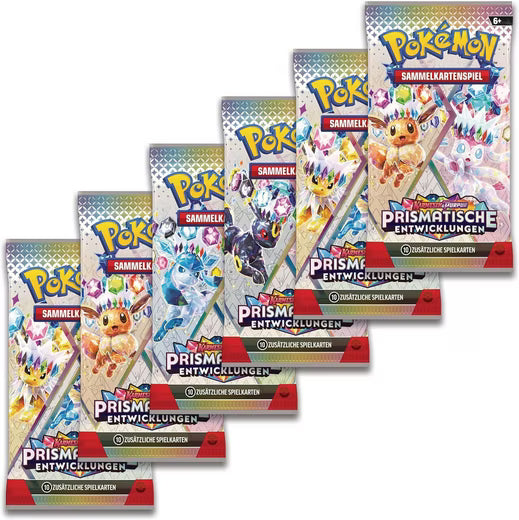 Pokémon - Karmesin & Purpur - Prismatische Entwicklung - Booster Bundle - DE