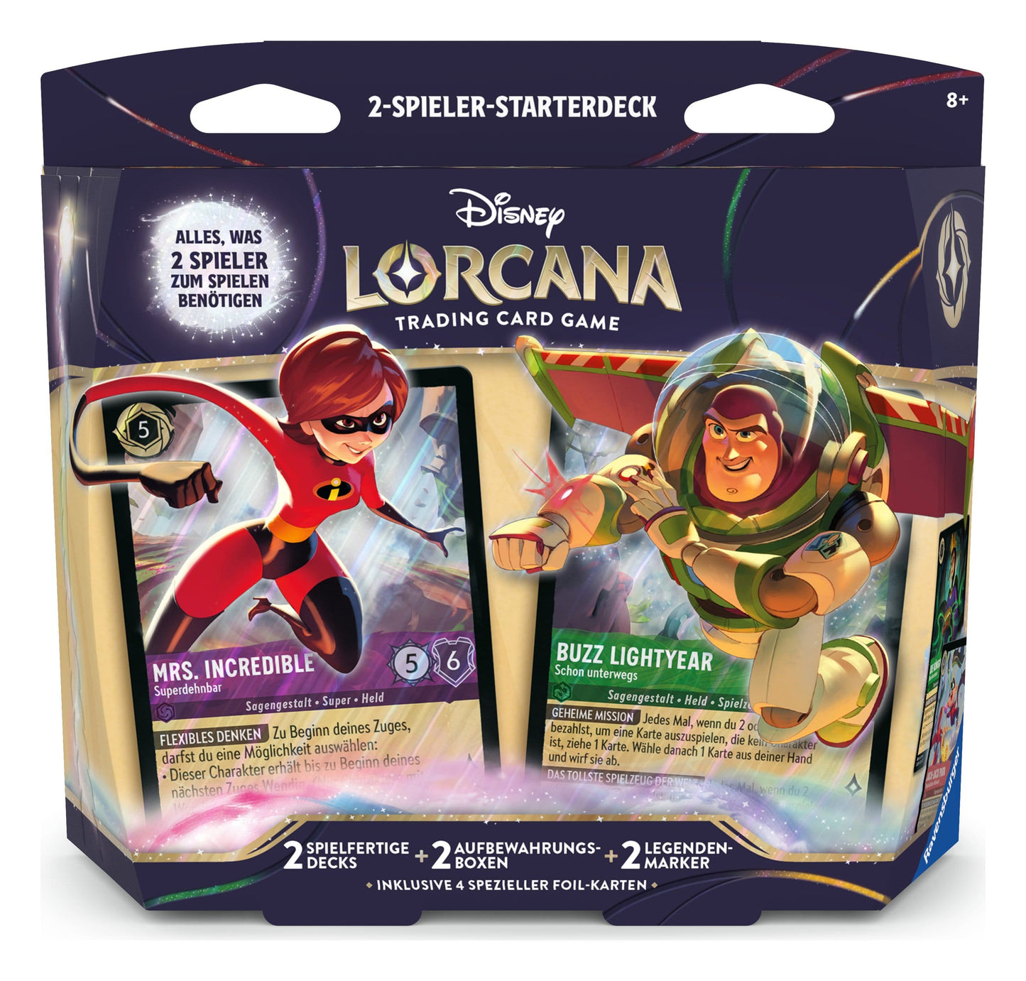 Disney Lorcana - 2-Spieler-Starterdeck - DE