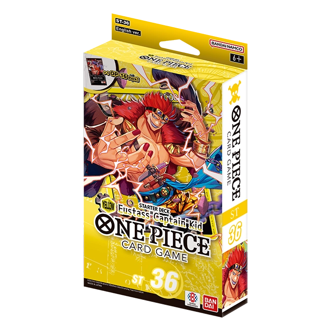 One Piece Card Game - Eustauss Captain Kid [ST-36] - STARTER DECK - EN