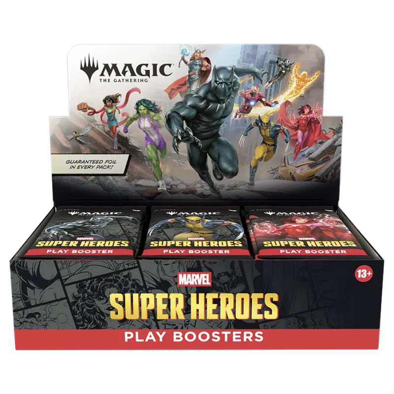 MTG - Marvel Super Heroes Play Booster Display (30 Boosters) - DE