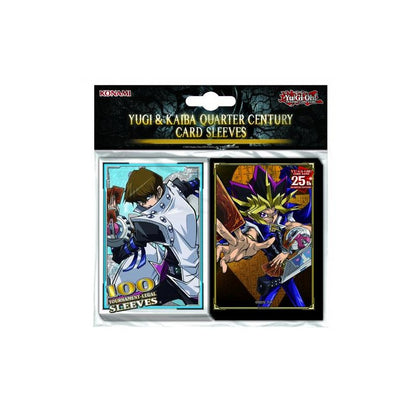 Konami - Yu-Gi-Oh! - Yugi & Kaiba Quarter Century (100 Sleeves) - SMALL
