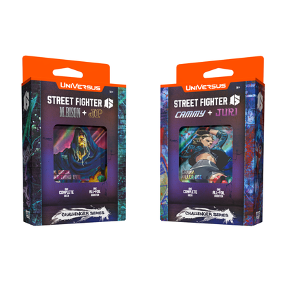 Universus - Street Fighter 6 Challenger Series #2 Assorted Deck Display (4 Decks) - EN
