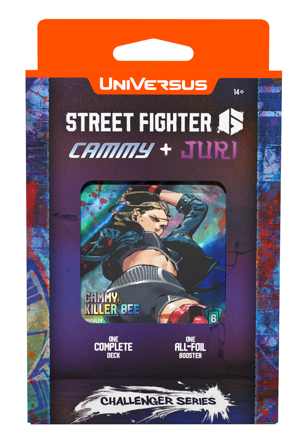 Universus - Street Fighter 6 Challenger Series #2 Assorted Deck Display (4 Decks) - EN