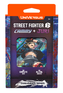 Universus - Street Fighter 6 Challenger Series #2 Assorted Deck Display (4 Decks) - EN