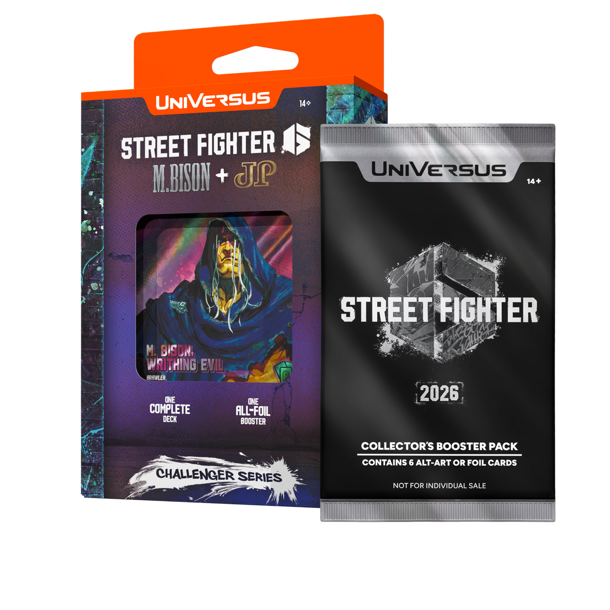 Universus - Street Fighter 6 Challenger Series #2 Assorted Deck Display (4 Decks) - EN